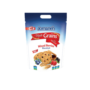 Multigrain mixed berry biscuits